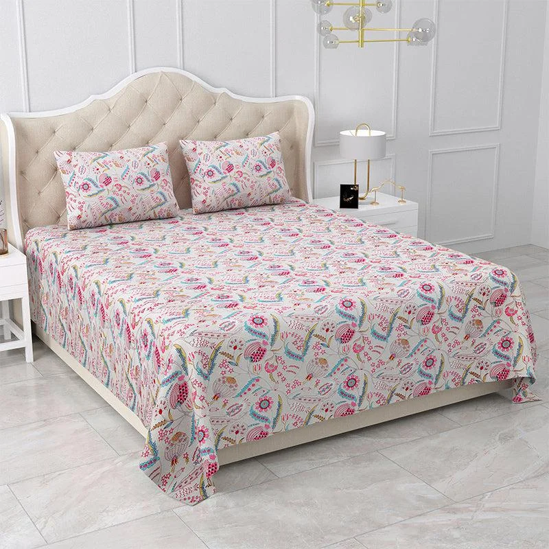 Plix Floral Bedsheet