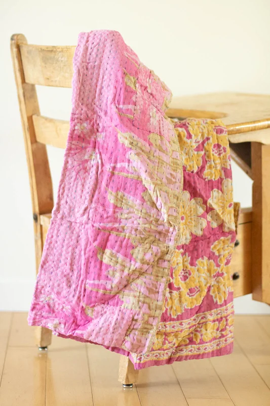 Beloved No. 4 Kantha Mini Blanket