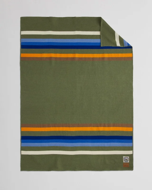 Rocky Mountain National Park Throw Blanket w/ Carrier