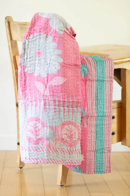 Darling No. 5 Kantha Mini Blanket